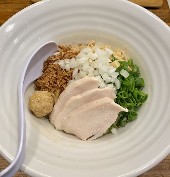 「【期間限定】鶏まぜそば　８５０円」@麺屋 ゆるり。の写真