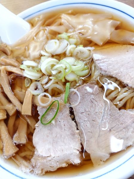 「ワンタンメン・小盛」@大来軒 中央支店の写真