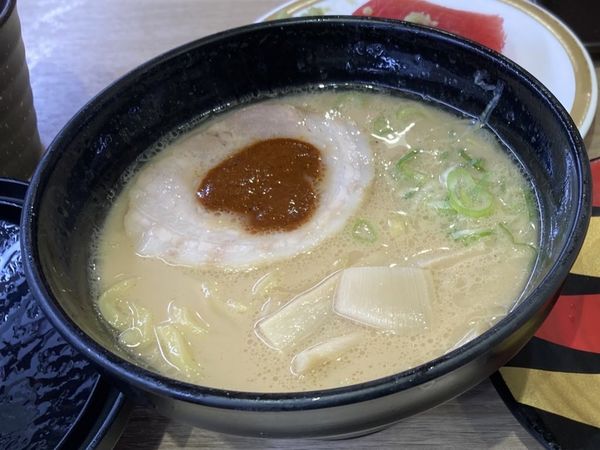 「すごい煮干ラーメン」@かっぱ寿司 三鷹店の写真