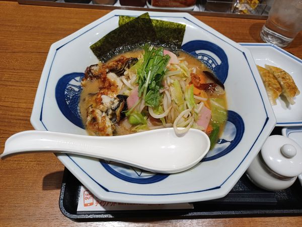 「牡蠣ちゃんぽん」@長崎ちゃんぽん リンガーハット 川越U_PLACE店の写真