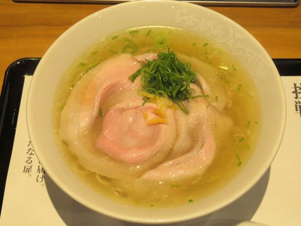 「しおらぁ麺飯田商店（1,180円）」@らあめん花月嵐 日野大坂上店の写真