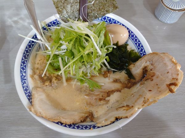 「タンタン塩(味玉、1000円)」@麺や てつの写真