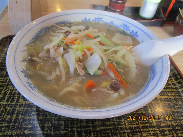 「タンメン 750円」@福やの写真