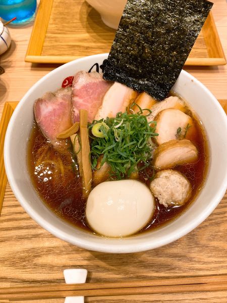 「中華蕎麦 3種のお肉、特製トッピング」@中華蕎麦 時雨の写真