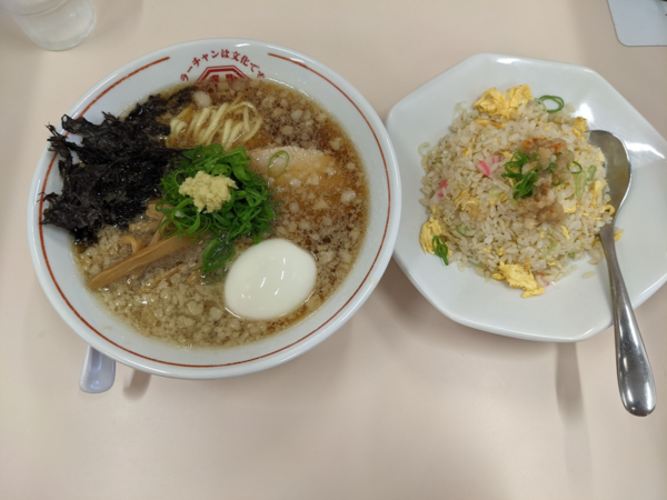 「ラーチャンセット」@ラーチャン専門 我武者羅 蒲田店の写真