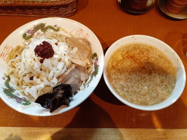 「つけらーめん」@らーめん ぽっぽっ屋 水道橋店の写真