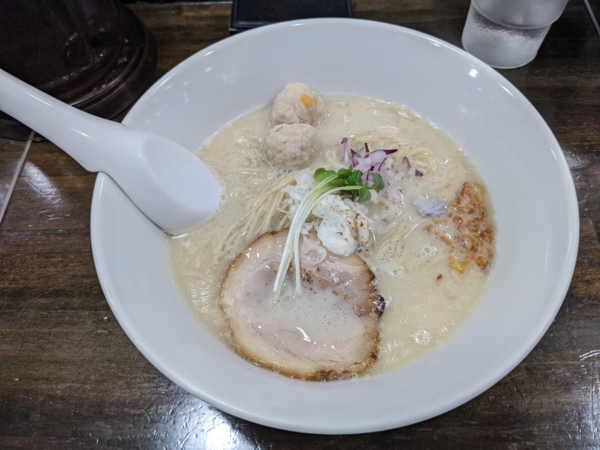 「鯛らーめん800円」@ラーメン晃煇の写真