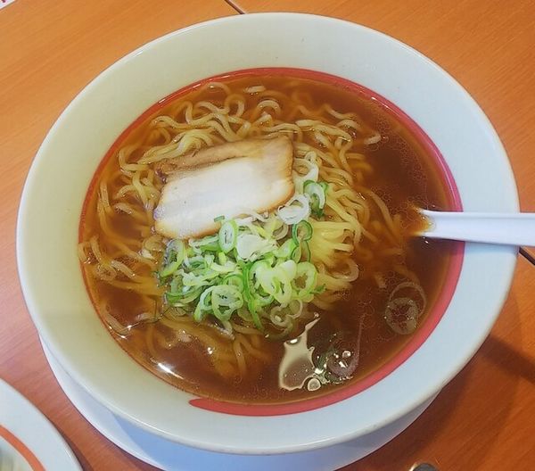 「Ｂランチ550円／醤油ラーメン」@幸楽苑 長井店の写真