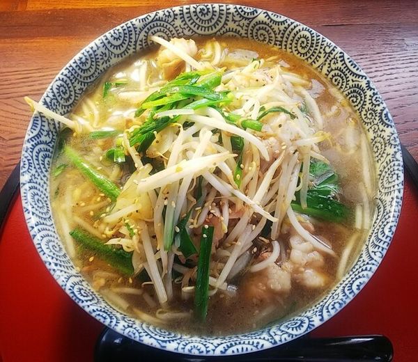 「ニラホルラーメン990円」@極選ラーメンひとりじ麺の写真