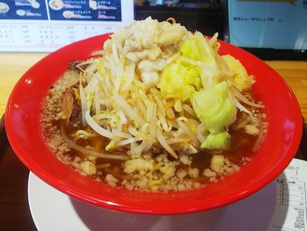 「男気らーめんしょうゆ780円」@こだわり自家製麺 心心の写真