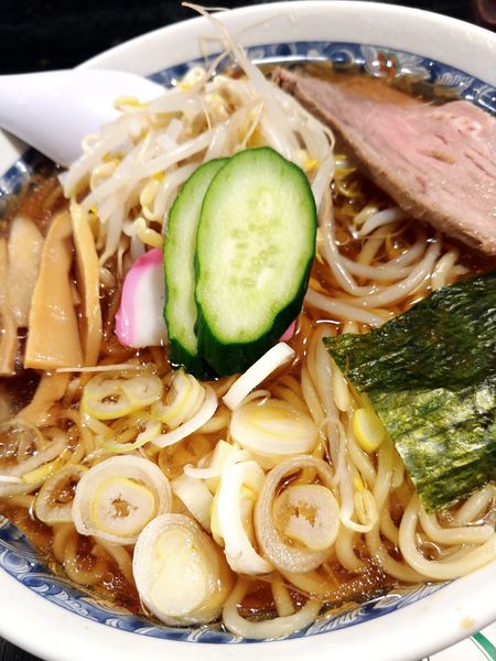 「冷しらーめん」@栄屋本店の写真