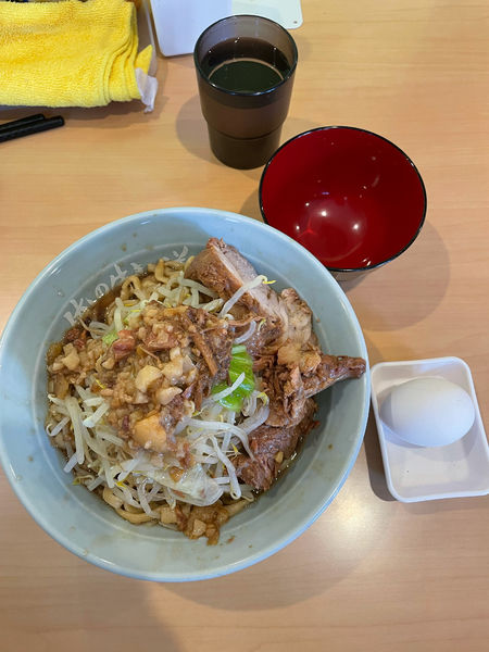 「まぜそば」@俺の生きる道 つくば店の写真