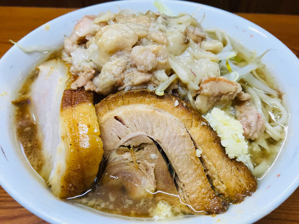 「ラーメン (ブタ2枚入り) 780円」@ラーメン二郎 亀戸店の写真