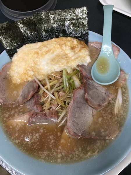 「ネギとろチャーシューメン　1,150円」@ラーメン丸子屋の写真