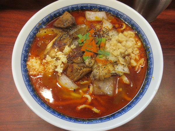 「辛スタミナ中華（980円）」@中華そば たた味の写真