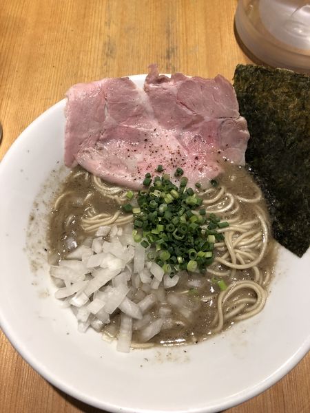 「泥煮干中華そばバカニボ790円」@麺屋 まほろ芭の写真