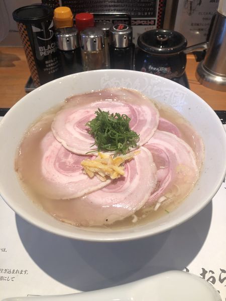 「しおチャーシュー麺」@らあめん花月嵐 元住吉店の写真