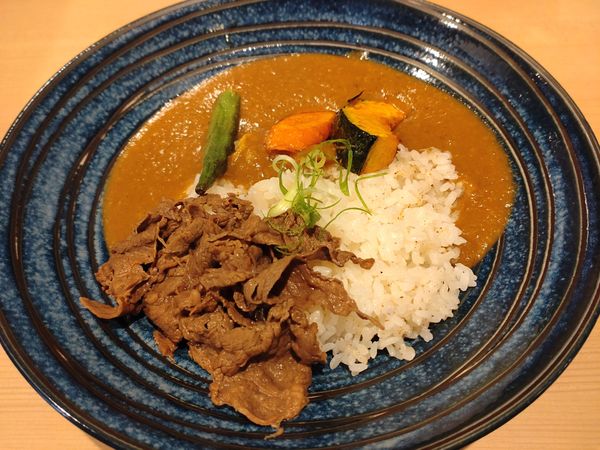 「牛煮込みカレー(普通) 1000円」@京風カレー おこしやすの写真
