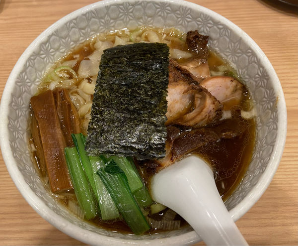 「手揉みらーめん」@麺や 麦ゑ紋の写真