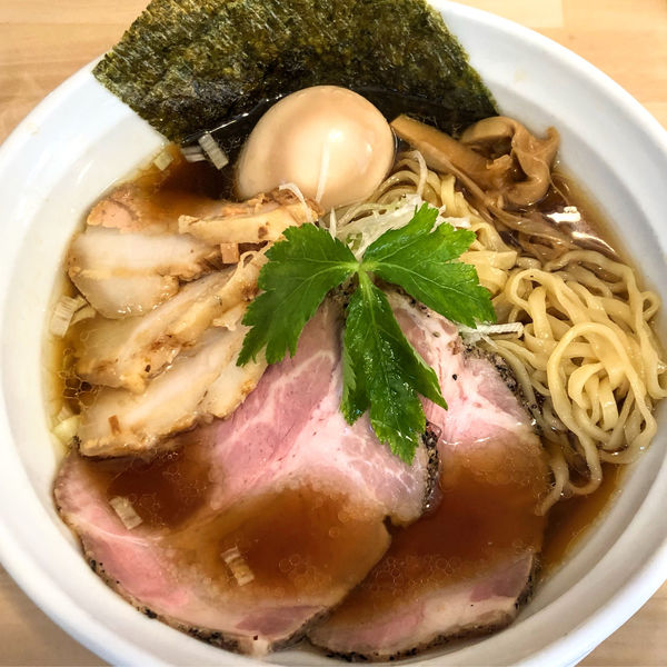 「特製醤油そば1030円」@麺屋壱心の写真