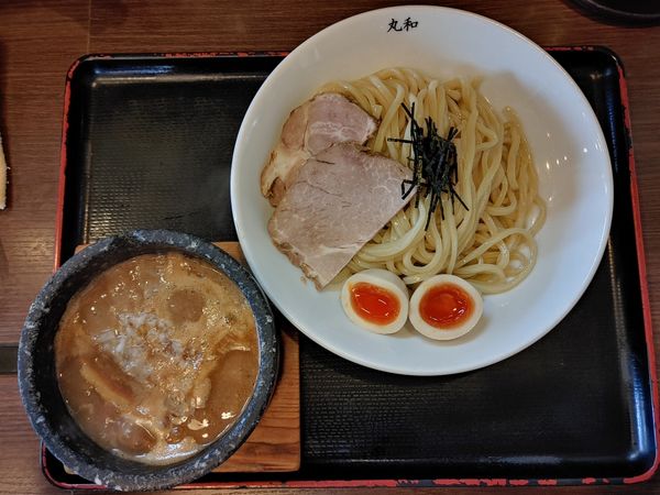 「特濃丸和つけ麺　味玉」@つけ麺 丸和 春田本店の写真