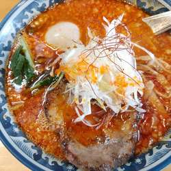 辛そば（3辛）＋味玉