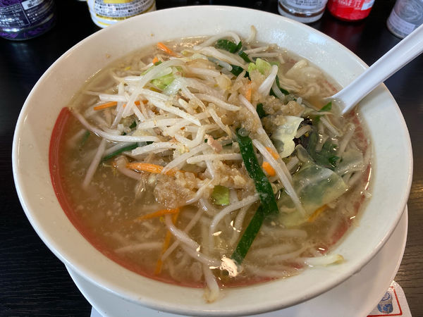 「塩野菜たんめん　こってり　740円」@幸楽苑 川崎菅生店の写真