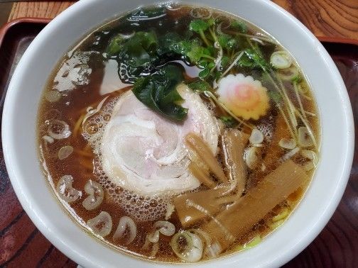 「ラーメン７５０円」@更科丸屋の写真