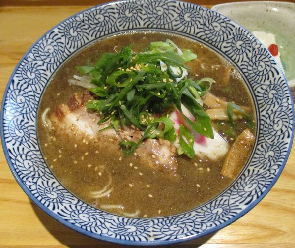 「煮干しそば 850円 ※杏仁豆腐付」@若どり 分店の写真