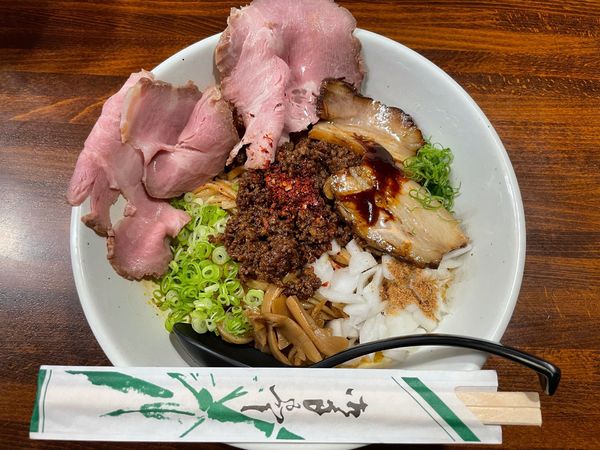 「まぜそば」@麺屋 船橋の写真