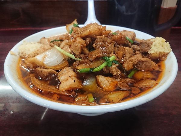 「スタ満ソバ＋具マシ」@元祖スタミナ満点らーめん すず鬼の写真