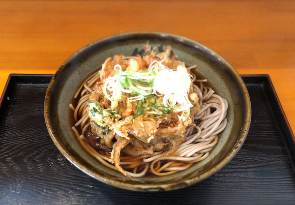 「天ぷらそば(420円)」@鈴しげの写真
