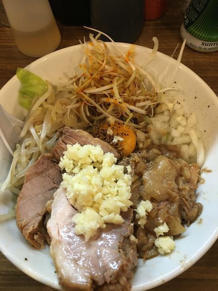 「汁なし小　900円」@男気らーめん アカギの写真