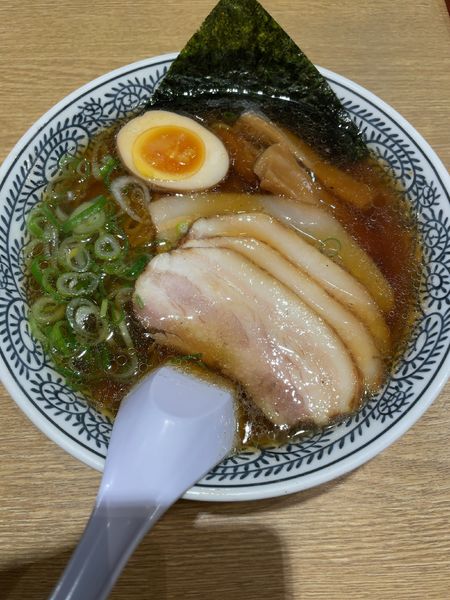 「熟成醤油チャーシュー麺」@丸源ラーメン 三島店の写真
