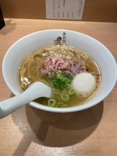 「味玉　金目鯛らぁ麺」@金目鯛らぁ麺 鳳仙花 横浜店の写真
