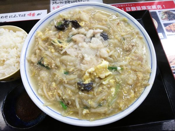 「【限定】背脂塩餡ラーメン 900円」@弘前大勝軒の写真