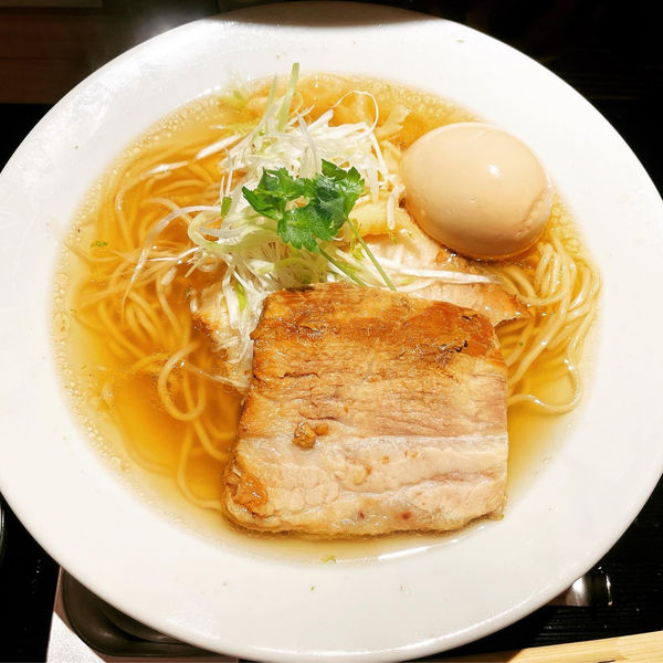 「はまぐり塩」@貝出汁中華そば カワチリバーの写真