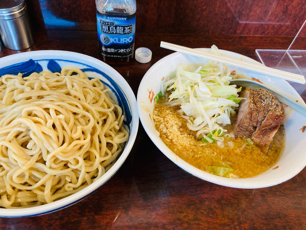 「つけ麺　ニンニク増し」@ラーメン二郎 めじろ台店の写真