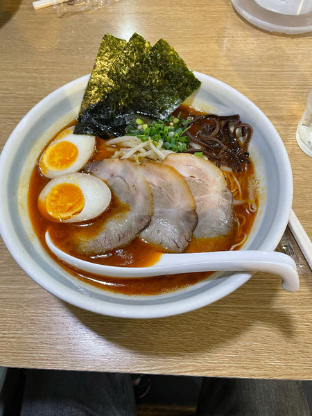 「赤とんこつラーメン」@らーめん光醤の写真