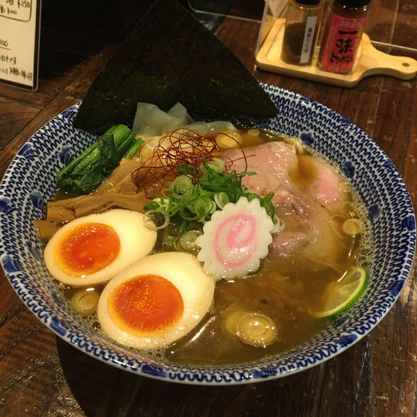 「特製鰯中華そば醤油」@鰯中華そば ささ木の写真
