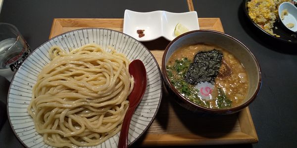 「特濃つけ麺」@茨城豚骨 とんこつ家 高菜の写真