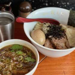 しょう油 つけ麺