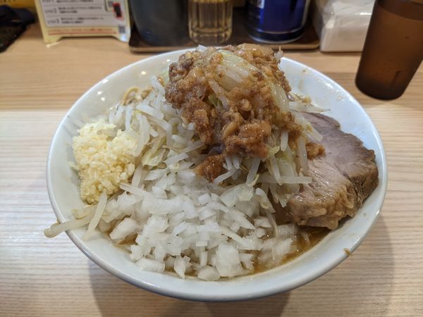 「みそラーメン（中、300グラム）＋玉ねぎ」@Smart Pigの写真