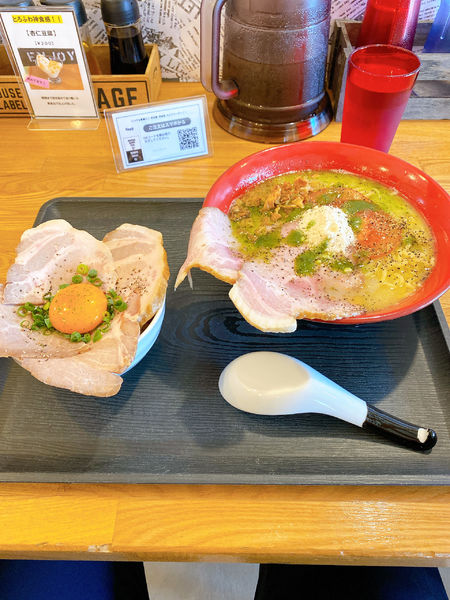 「ピッツァ風ラーメン」@Ramen Street 桜の写真