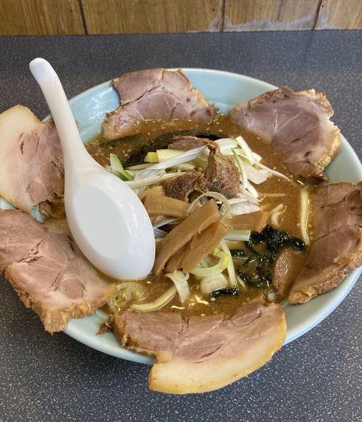 「ネギ味噌チャーシューメン（950円）」@ラーメンのなかの写真