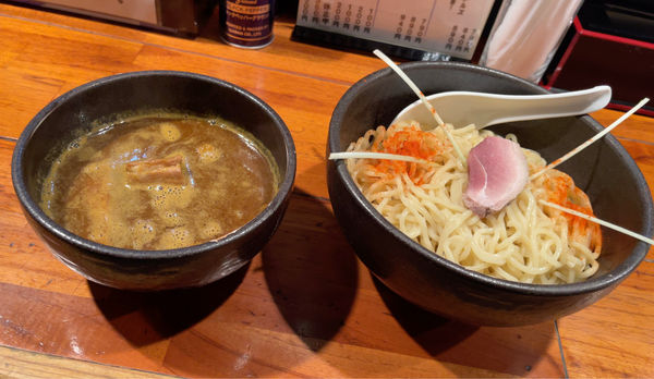 「カレーつけ麺 大盛」@魔乃巣の写真