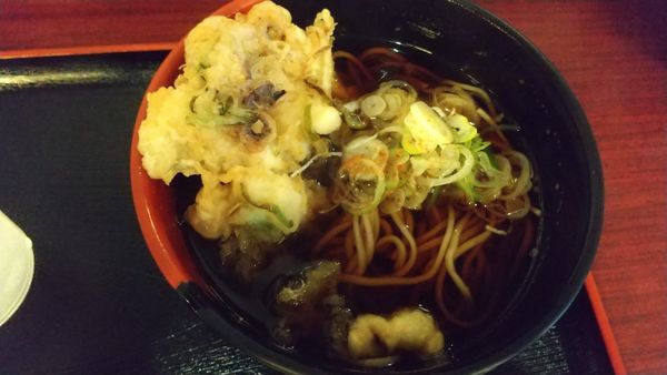 「げそ天そば410円」@蓼科の写真