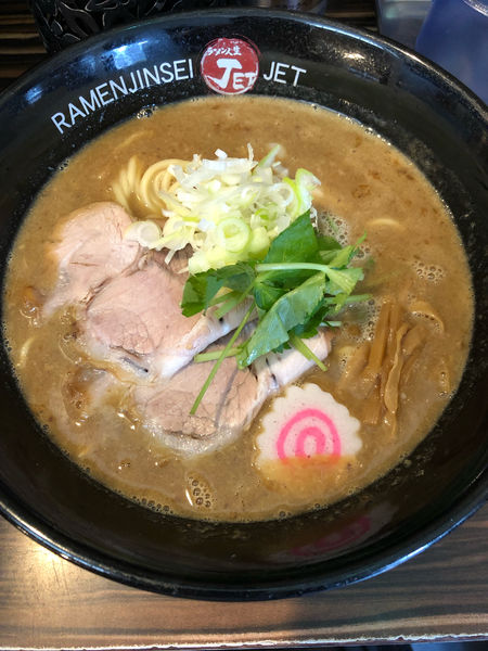 「鶏煮込みそば」@ラーメン人生 JET 福島本店の写真