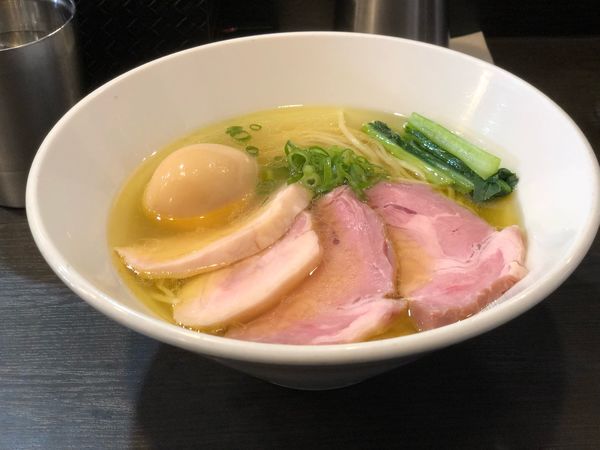 「特製芳醇鶏そば（塩）」@麺や 福はらの写真