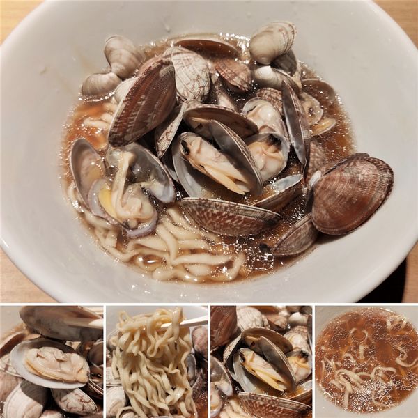 「浅利らぁ麺(限定)　800円」@貝出汁らぁ麺 海美風 浅草店の写真